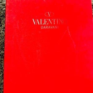 Red &White Valentino Heels size 36 1/2